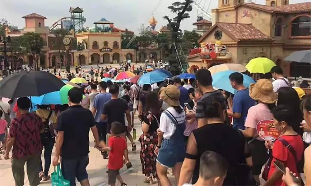 jinnianhui今年会游乐参与打造的欢乐海岸PLUS三天迎客超16万人！